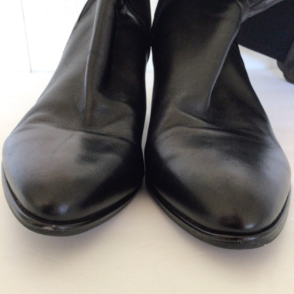 MARC FISHER TALL LEATHER BOOTS SIZE 9 - Picture 3 of 16